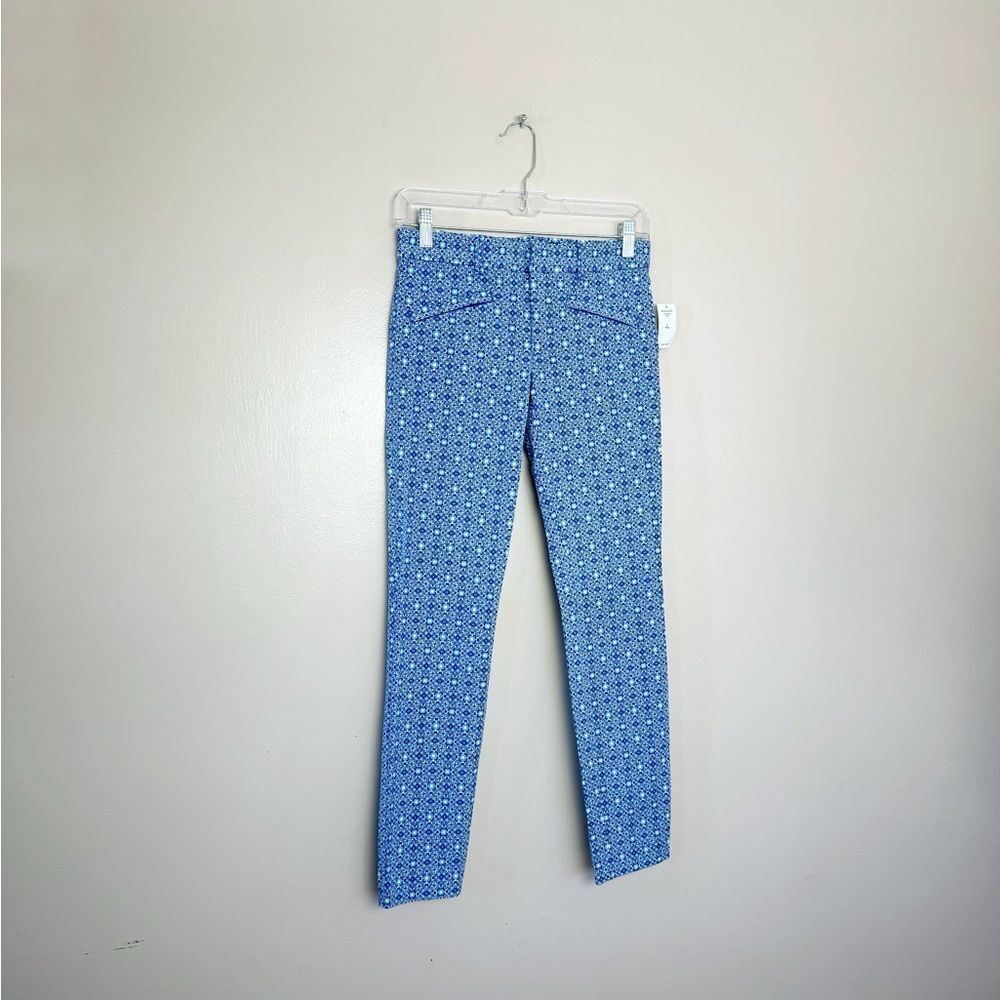 CLEARANCE! Blue Printed GAP Skinny Fit Pants Size 0 NWT